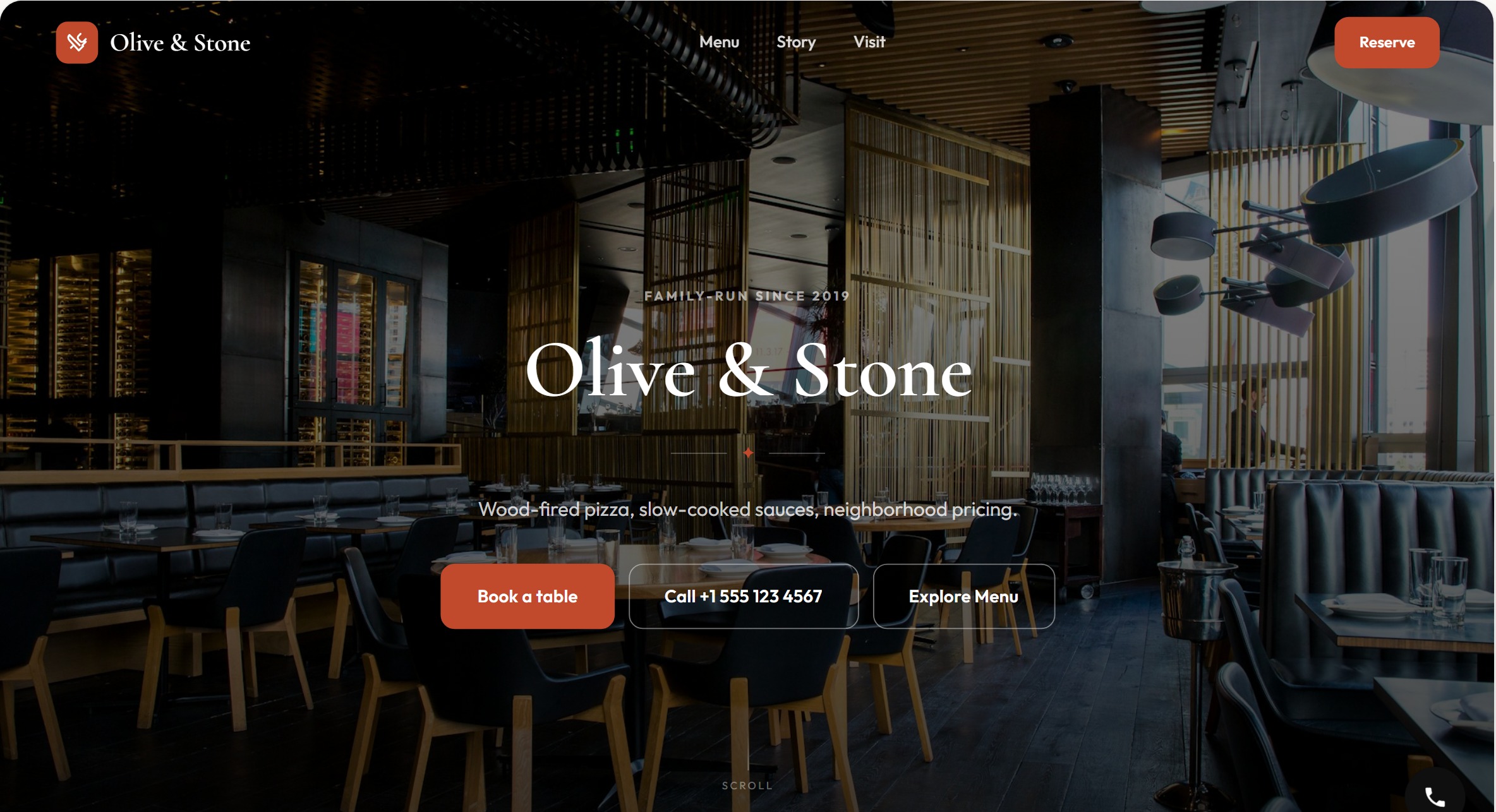 Live site website